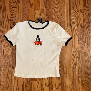 vintage daffy duck women's shirt WB studio store XL‎